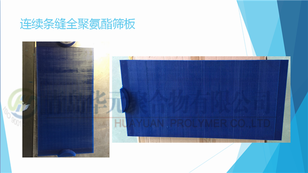 北京连续条缝全聚氨酯筛板